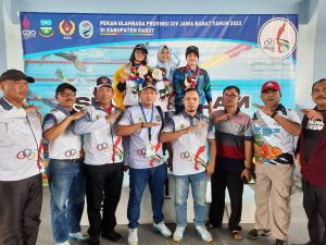 Penyelam Kabupaten Bekasi Sumbang 2 Medali Emas dan 1 Perunggu