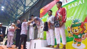 Laga Perdana, Cabor Kurash Kabupaten Bekasi Langsung Sumbang 3 Medali Emas