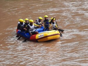 Dua Medali Diraih Tim Arung Jeram Kabupaten Bekasi di Laga Perdana Porprov Jabar