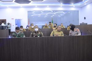Cegah Inflasi PLT Walikota Bekasi Rapat Kordinasi Dengan Kemendagri Secara Virtual