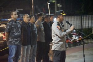 Cegah Kejahatan Polres Metro Bekasi gelar Apel Siaga Kring Serse & Patroli Presisi