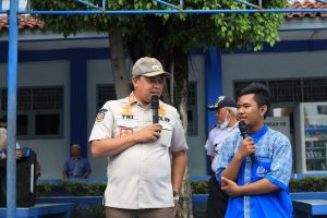 PLT WALI KOTA BEKASI SAMPAIKAN WAWASAN KEBANGSAAN UNTUK SMA BINA KARYA MANDIRI 2