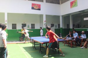 Ajak Olah Raga Untuk Kesehatan Kalapas Helat Lomba Tenis Meja Antar WBP