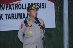 Polres Metro Bekasi Gelar Apel Kring Serse di Tarumajaya