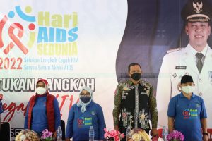 Peringatan Hari AIDS Sedunia, Pemerintah Kota Bekasi GelarKampanyeSimpatikdan PemberianSantunan