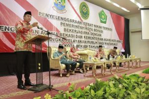 Plt. Wali Kota Bekasi Hadiri Kegiatan Itsbat Nikah Terpadu Tahun 2022