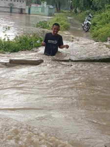 5 Desa di Muara gembong Kabupaten Bekasi Terendam akibat Air Rob Dan Meluapnya Sungai Citarum