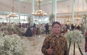 Ketua Umum Papmiso Hadiri Undangan Pernikahan Putra Presiden RI