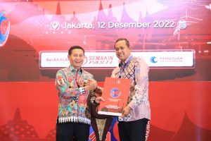 PLT WALI KOTA BEKASI TERIMA PENGHARGAAN KRITERIA PEDULI HAM
