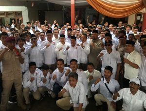 PAC Cikarang Pusat Di Kukuhkan, Ulama Doakan Kemenangan Partai Gerindra
