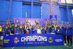 Sukses Digelar, Turnamen Vollyball Gubernur 2022 Ditutup “Fun Match” Tim Gubernur Jabar Melawan Project Pop