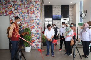 Disparbud Kota Bekasi Gandeng Hotel 88 Bekasi Launching Pojok Promosi Kepariwisataan.