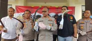 Akibatkan Seorang Remaja Tewas, Petugas Amankan Empat Pelaku Tawuran