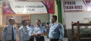 KaKanwil dan kadivpas Kemenkumham Jabar Lakukan Monev Di Lapas Kelas IIA Cikarang