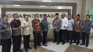 DPRD KABUPATEN SIAK TUKAR PIKIRAN BANTUAN PEMERINTAH DAERAH TERHADAP KOPERASI & UKM KOTA BEKASI