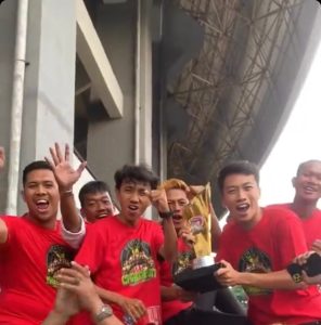 Juara Liga 3 Jawa Barat, Persipasi Konvoi Keliling Kota Bekasi