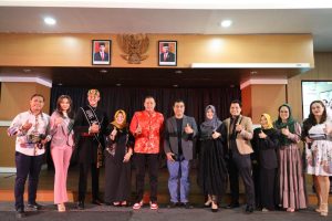 Hadiri Gelaran Putra-Putri Kampus Stiami, Tri Adhianto Tanamkan Jiwa Kepemimpinan Milenial