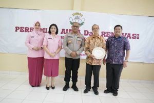 FajarPaper Hadiri Peresmian TK Kemala Bhayangkari 57 Cikarang Utara Bersama Kapolres Metro Bekasi