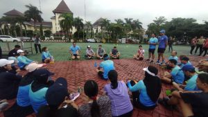 Latihan Bersama Cikarang Runners, Pj Bupati Bekasi Berharap Tingkatkan Gaya Hidup Sehat