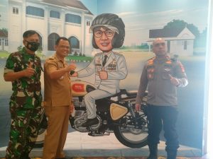 Polsek Tambun Pantau Tempat Wisata Sejarah Gedung Juang 45