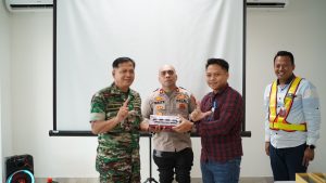 Polsek Dan Koramil Tambun Datangi Depo LRT Jabotabek
