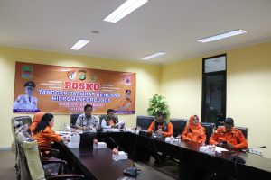 Rapat Evaluasi Tanggap Darurat Bencana,Dani Ramdan Minta Kecamatan Update Data Setiap Har