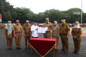 TEKNOLOGI DARI ANAK BANGA TERUS BERKEMBANG. PLT WALI KOTA BEKASI BERI JEMPOL ANAK KOTA BEKASI