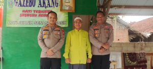 Jaga Silaturahmi Kapolsek Cibarusah Cibarusah Datangi Tokoh Agama