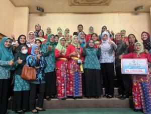 Tim Padus PKK PondokMelati Juara 1 Tingkat Kota Bekasi