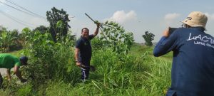 Lapas Kelas IIA Cikarang Bersama Aparatur Penegak Hukum Lakukan Gotong Royong Bebersih