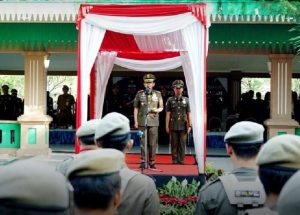 Pj Bupati Hadiri HUT Satpol PP ke-73 dan Satlinmas ke-61
