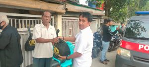 Polsek Tarumajaya Salurkan 50 Paket Sembako Bantuan Kemanusiaan Kapolri
