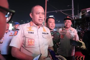 Malam Takbiran, Plt. Wali Kota Bekasi Pantau Langsung Situasi dan Kondisi di Pos Pengamanan Lebaran 2023