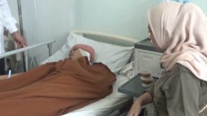 Pulang Berlebaran Pemuda Tanggung Jadi Korban Pembacokan Begal
