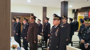 Lapas Cikarang bersama Forkopimda ikuti Halal Bihalal Dan Apel Peringatan Hari Bhakti Pemasyarakatan Ke-59