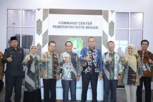 PLT. WALI KOTA BEKASI TERIMA KUNJUNGAN KERJA WAKIL WALI KOTA SAMARINDA BAHAS P3DN