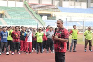 Plt. Wali Kota Bekasi Kembali Senam Sparko, Himbau Eselon II, III dan IV Aktifkan Kembali Senam Sparko
