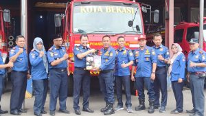 KADIS DAMKAR KOTA BEKASI TERIMA KUNJUNGAN KERJA DISDAMKAR KABUPATEN BOGOR BAHAS PERJANJIAN KERJA SAMA
