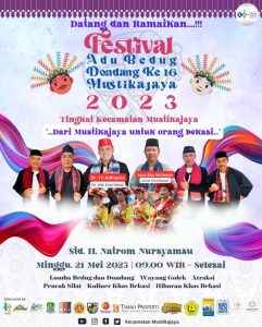 Festival Adu Bedug dan Dondang Ke-16 Mustikajaya 2023_ Hadir Sebagai Bentuk Pelestarian Budaya