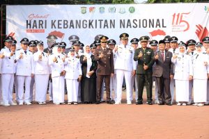 Momen 115 Tahun Harkitnas, Plt. Wali Kota Bekasi Jadi Inspektur Upacara.