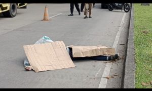 Tabrak Pembatas Jalan Pemuda Asal Rawa Lumbu Meregang Nyawa