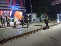 Pekerjaan APBD Dari Pengerasan Hingga Pembesian,CV. Putra Gajah Mada Diduga Kurangi Volume