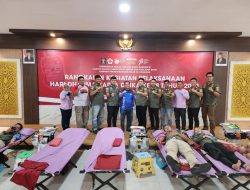 Donor Darah di Lapas Cikarang dalam Rangka Hari Dharma Karya Dhika Ke-78 Tahun 2023