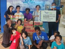 FajarPaper Salurkan Bantuan ke Panti Asuhan Korban Kebakaran di Bekasi