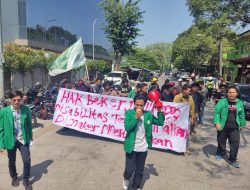 Puluhan Mahasiswa Demo Kantor Disnaker Kota Bekasi,Pinta Hak Ketenagakerjaan Bagi Penyandang Disabilitas
