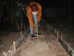 PT. Afar Cerdas Nusantara di Duga Kurangi Volume Ketebalan Hingga Mutu Beton Jalan