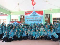 Silaturahmi Ke Kecamatan Jatiasih. Yolla Kusuma Gani Katakan Kader PKK Bagian Terdepan Pembangunan Wanita.
