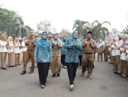 Tinjau UP2K Di Rawalumbu, Yolla Kusuma : PKK Berkontribusi Untuk Indonesia Hebat