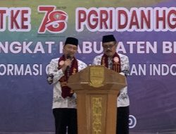 Rayakan Hari Jadi Yang ke 78 Tahun, PGRI Kab Bekasi Siap Sukseskan Pemilu