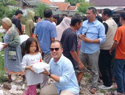 DPC Gerindra Kab Bekasi, Kampanyekan Program Prabowo-Gibran Sosialisasikan Program Makan Siang dan Susu Gratis